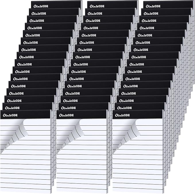 Oleitodh 3x5 Notepads – 48 Pack White Memo Pads Small Writing Pads - Image 8