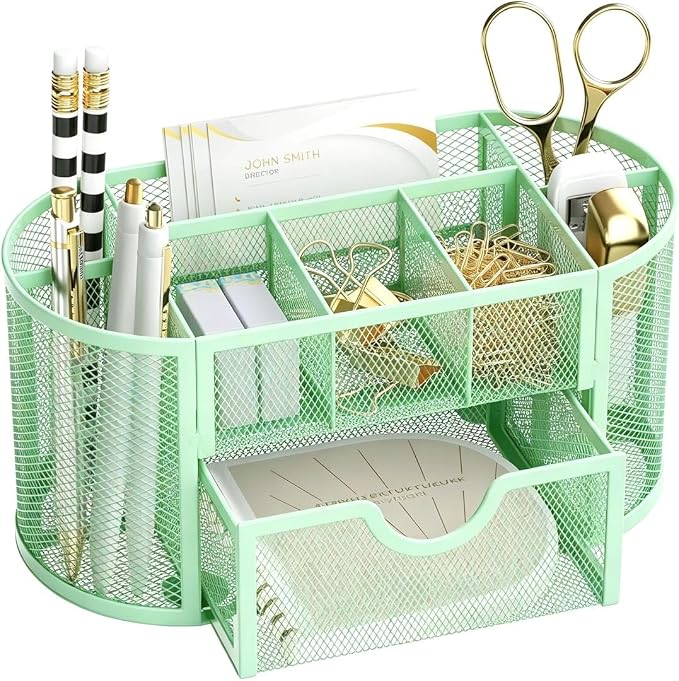 SUPEASY Mesh Desk Organizer, Desk Accessories & Workspace Organizers by SUPEASY