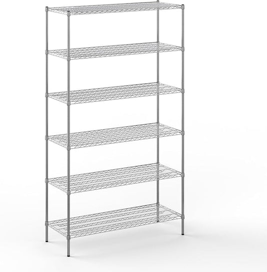 Regal Altair 21" Deep x 54" Wide x 96" Height Wire Shelving Kit | 6-Tier | NSF by Regal+Altair