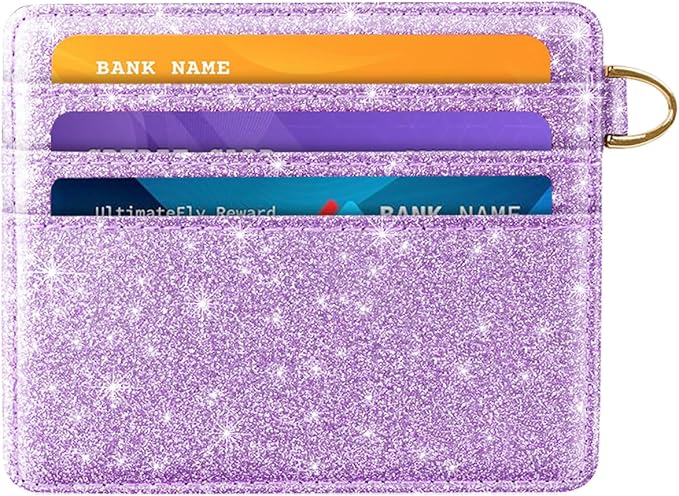 Slim Minimalist Front Pocket RFID Blocking Credit Card Holder Small Wallet Cute by Simikol