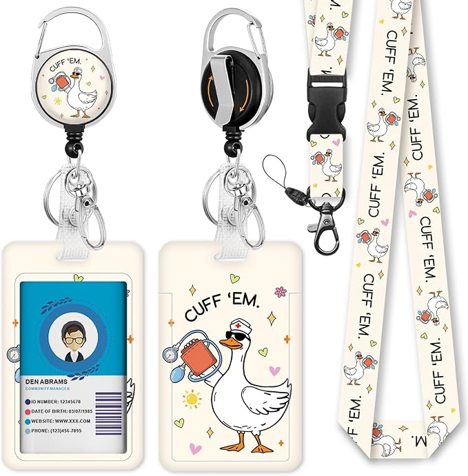 Giancomics Funny Nurse Lanyards by Giancomics