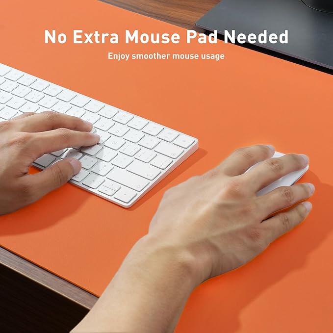 Aothia Faux Leather Desk Mat - Image 4