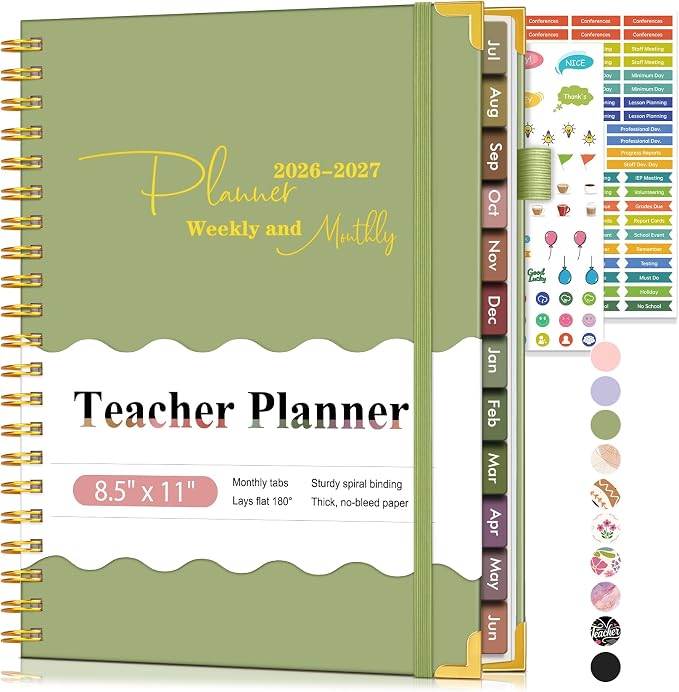 Teacher Planner 2026-2027, July 2026 by Unknown