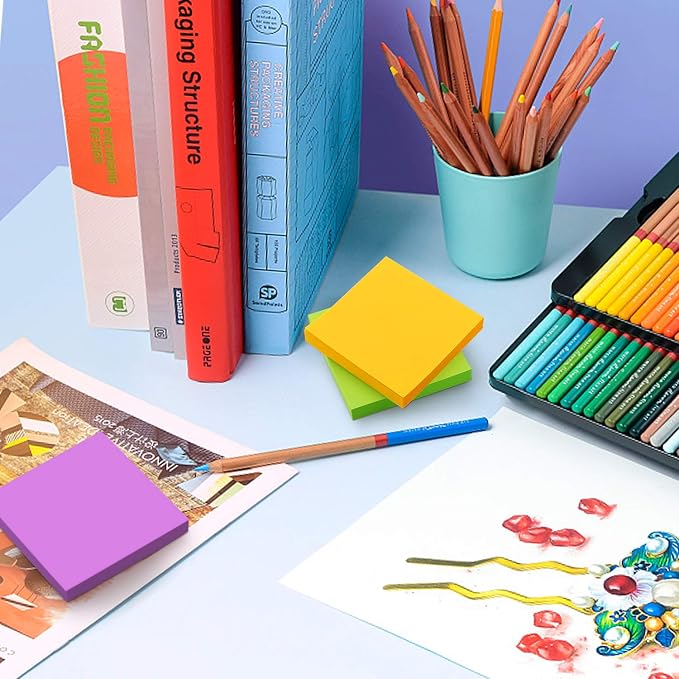 Sticky Notes 3x3 Self-Stick Notes Pads - Image 4