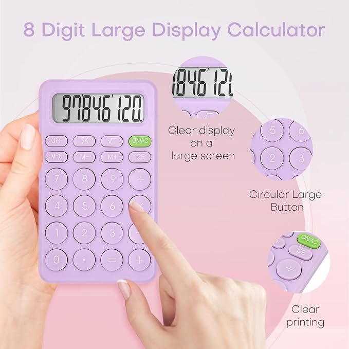 Cute Calculator, Basic Four Function - Image 3