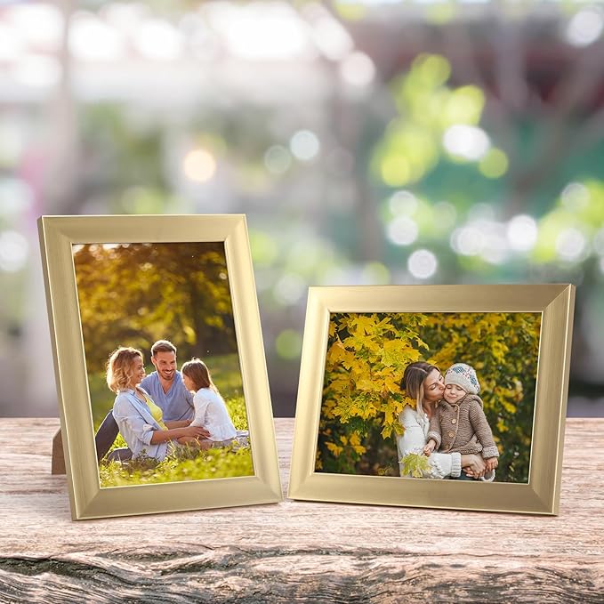 Giftgarden 5x7 Picture Frame Gold Set of 12 - Image 2