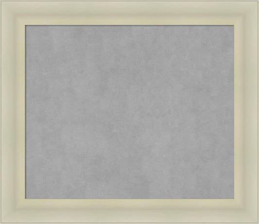 Amanti Art Silver Framed Magnetic Board 25x29 Medium Vision Board by AmantiArt