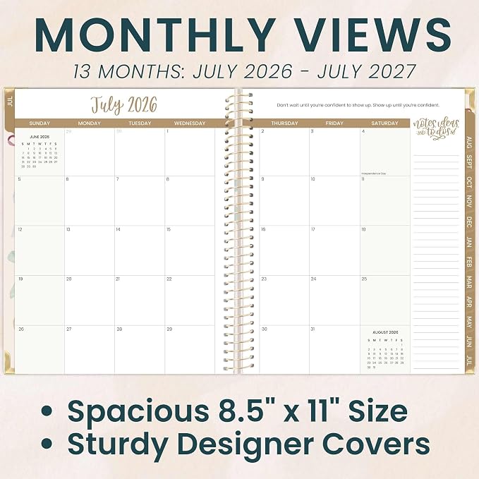bloom daily planners HARDCOVER Planner 2026-2027 Academic Year - Image 3