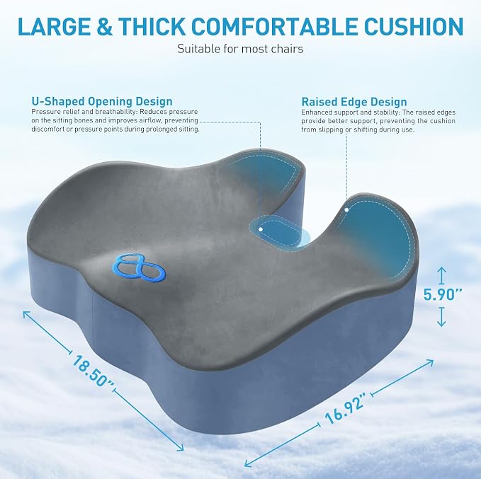 BlissTrends Extra Thick Seat Cushion - Image 2