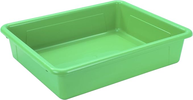 Storex 62520U05C Storage Tray, Letter Size, Flat Tray - Image 4