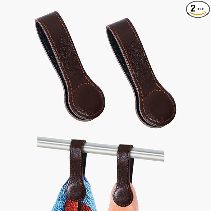 Leather Towel Clips by Sozize