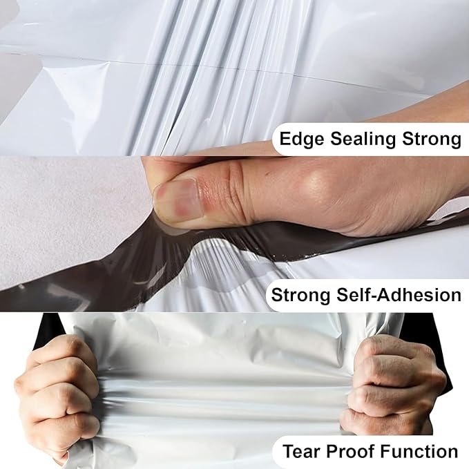 9527 Product Poly Mailers Envelopes Shipping Bags Self Sealing, 500 Bags - Image 3