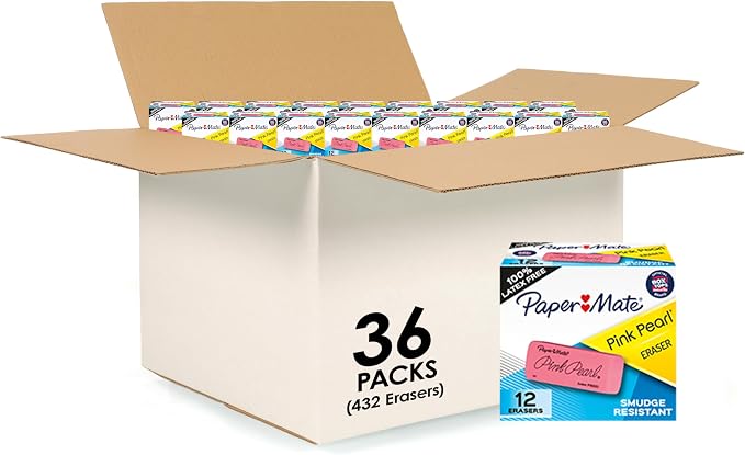 Paper Mate Pink Pearl Erasers by Unknown