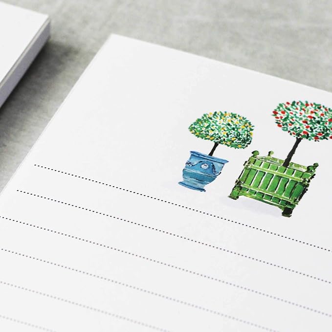 Versailles Topiary Refrigerator Notepads - Image 2