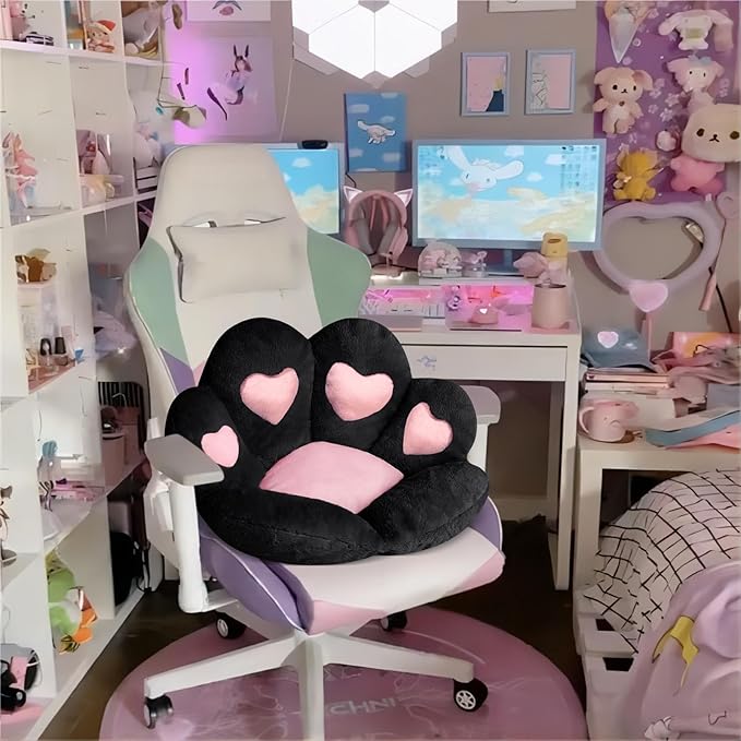 Ditucu Cat Paw Cushion Kawaii Chair Cushions 27.5 x 23.6 inch Cute Stuff - Image 4