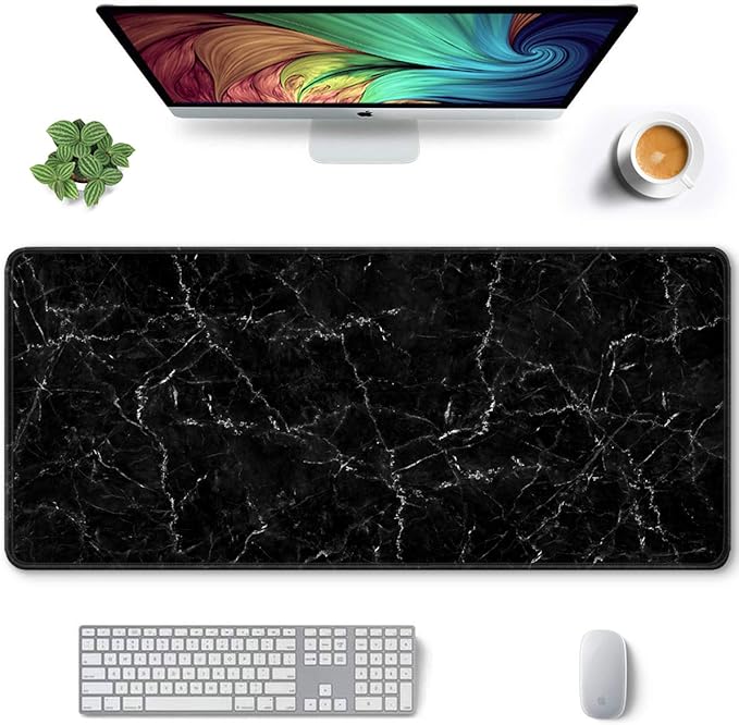 Auhoahsil Large Mouse Pad, Full Desk XXL Extended Gaming Mouse Pad 35" X 15" by Auhoahsil