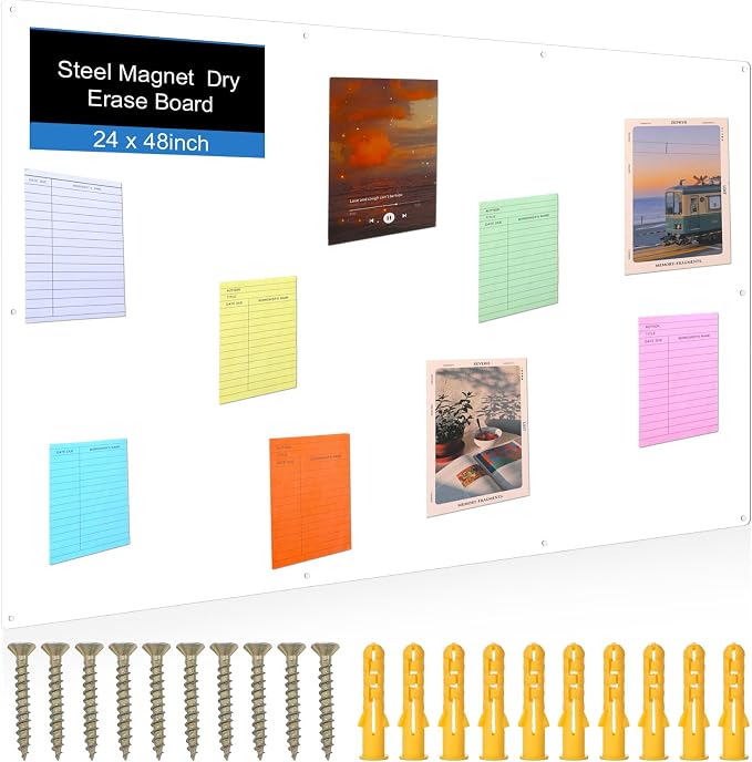 Ireer Magnetic Board Steel Magnet Bulletin Boards by Ireer