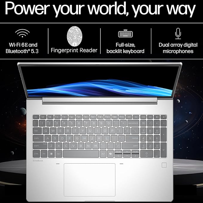 HP EliteBook Laptop Computer for Business - Image 5