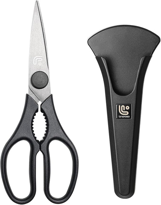Linoroso Kitchen Scissors All Purpose Kitchen Shears by Linoroso