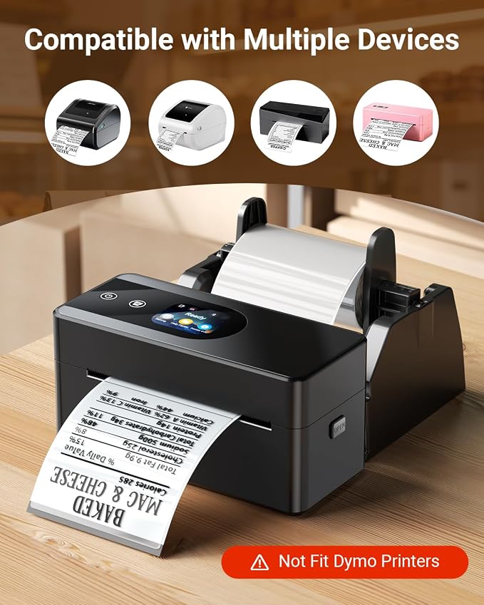 Transparent Thermal Labels 4x6, Self-Adhesive Waterproof Thermal Stickers - Image 5