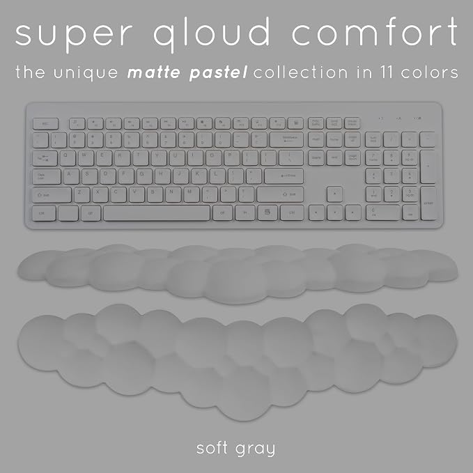 Cloud Keyboard Wrist Rest – Create-ables Qloud Cloud Wrist Rest - Image 2