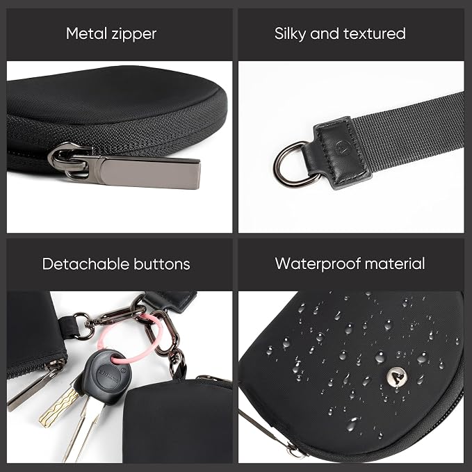 VUTUXA KeyChain Wallet Wristlet - Image 4