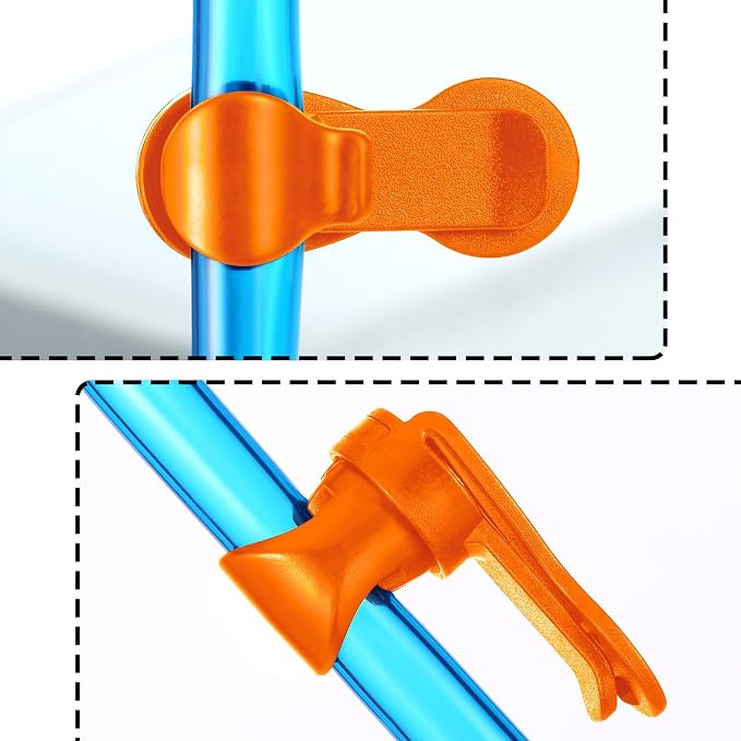 Moxweyeni 3 Pcs Bladder Clip Water Tube Hydration Hose Magnetic Clip Military - Image 5