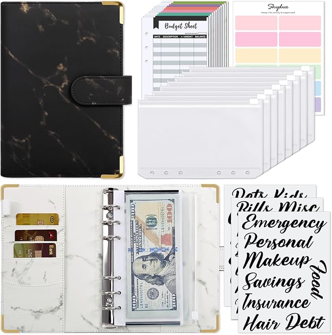 SKYDUE Budget Binder, Money Saving Binder by SKYDUE