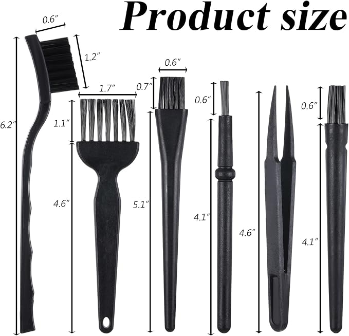 6 Pack Keyboard Cleaning Brush Small Cleaner Brushes Anti Static Brush - Image 6