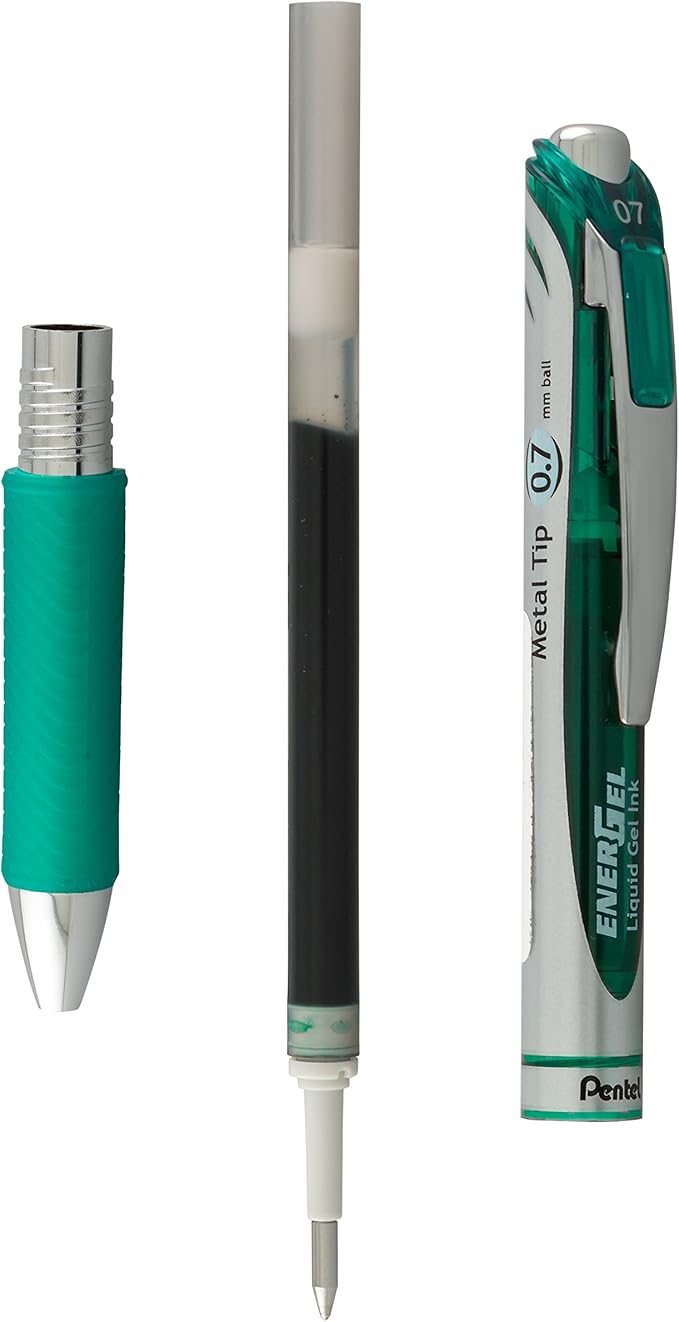 Pentel EnerGel RTX Retractable Liquid Gel Pen, Medium Line, Metal Tip - Image 5
