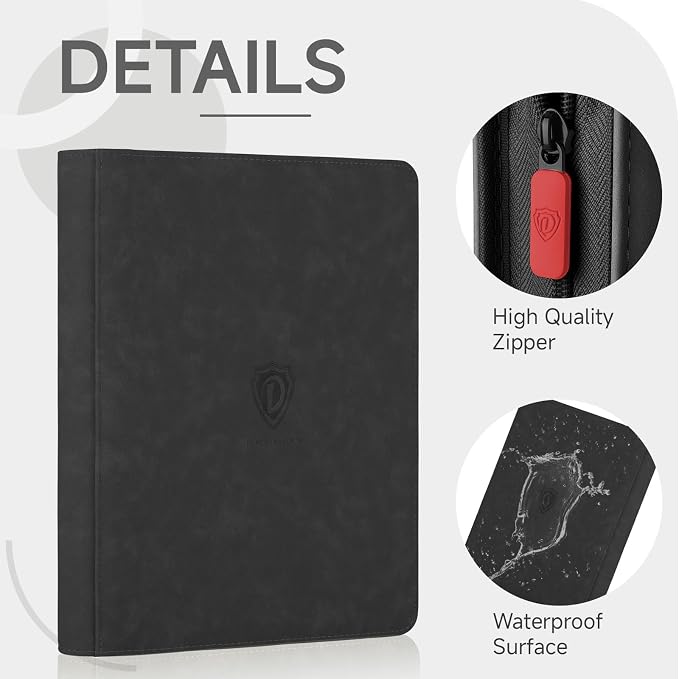 Card Binder with 1024 Cards, 16 Pocket Trading Card Binder Includes 32 Page - Image 2
