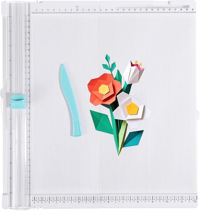 MySHUCE 12 x 12 Inch Paper Trimmer and Scoring Board, Precision Scoring Tool by Unknown
