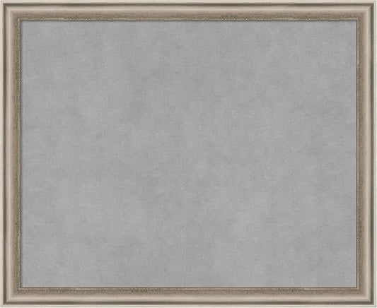 Amanti Art Silver Framed Magnetic Board 18x22 Small Vision Board by AmantiArt