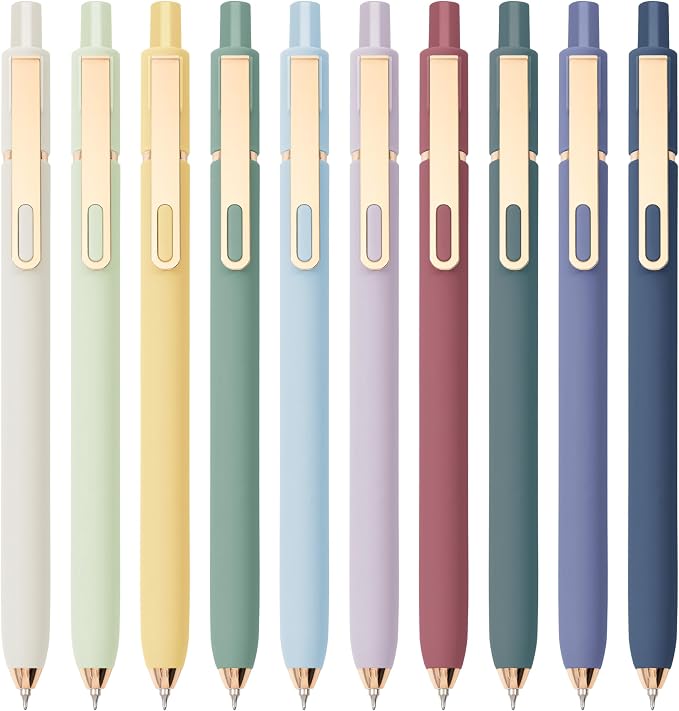 Linbsunne Gel Pens Black Ink Pens by Linbsunne