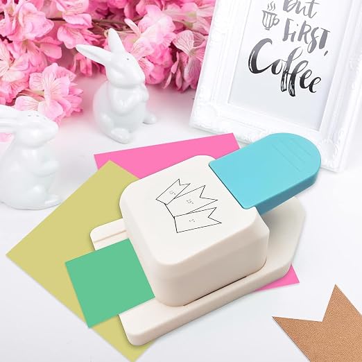 3 in 1 Craft Tag Punch Gift Tag Paper Punch，Paper Craft Tag Punch 1.5" 2" 2.5" - Image 5