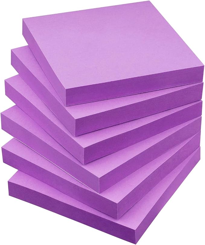 Sticky Notes 3x3 Self-Stick Notes Pads by OSBOO