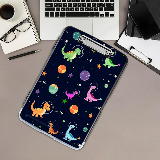 Clipboard with Storage, Office Supplies Nursing Clipboards Folder with Pen - Image 5