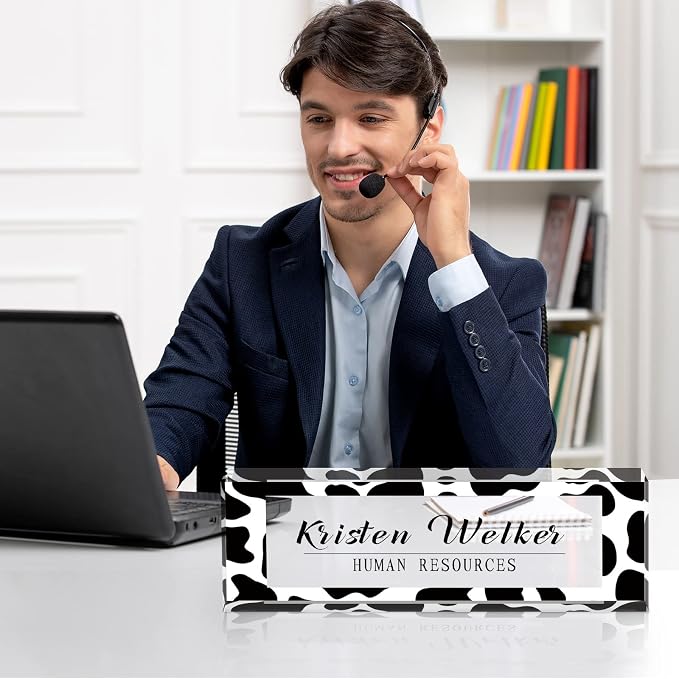 Desk Name Plate Personalized, Custom Name Plates - Image 3