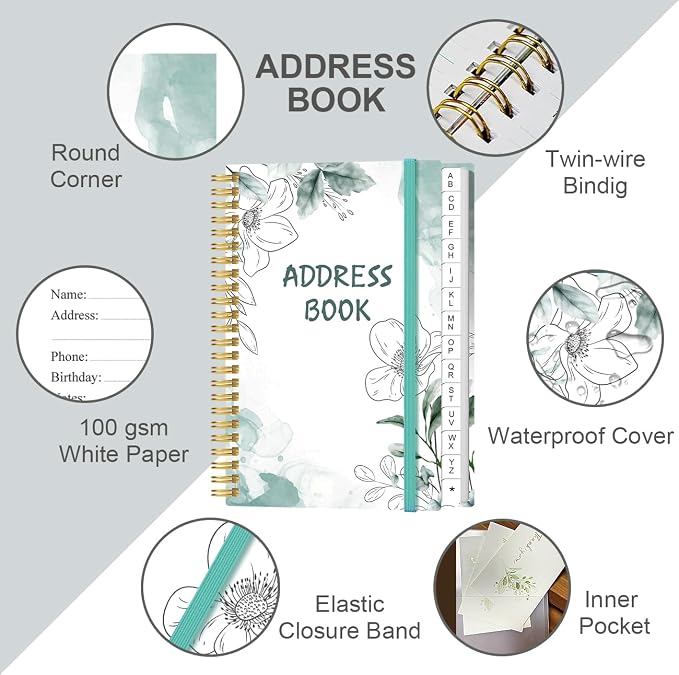 Address Book with Alphabetical Tabs - Image 2