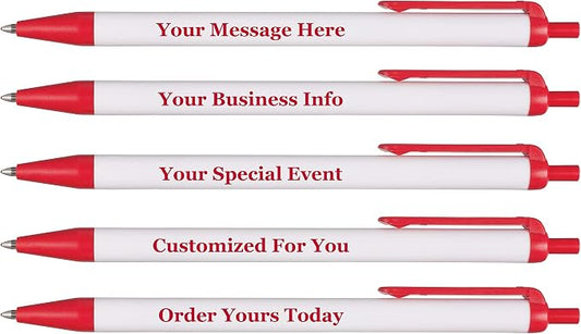 RevMark Personalized Ballpoint Pen, Custom Printed Name, Business or Event by RevMark