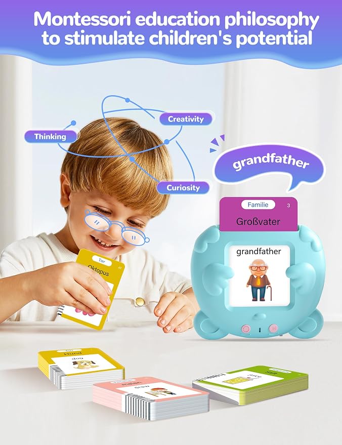 German and English Talking Flash Cards - Image 2