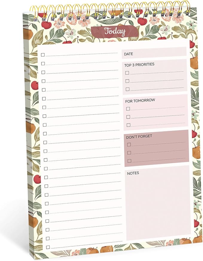 Taja To Do List Notepad by Taja