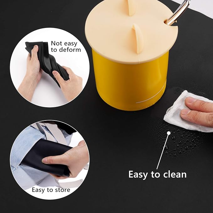 Gartful Silicone Sheets for Crafts, Counter Top Protector Pad, Nonskid Nonstick - Image 7