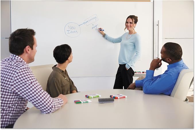 EXPO Dry Erase Markers, Low Odor Ink, Chisel Tip, Organization, Essential - Image 2