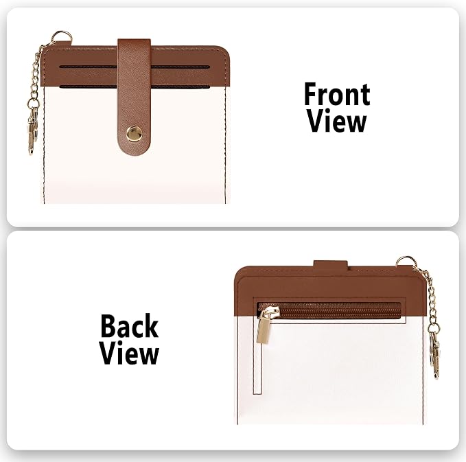Airkit Small Wallet Women RFID, PU Leather Card Holder - Image 4