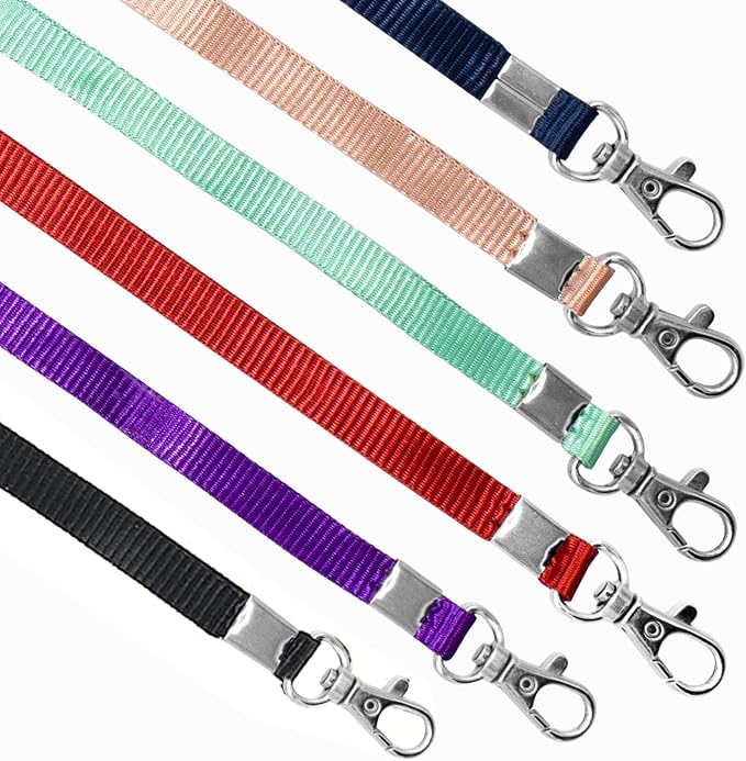 Teskyer Lanyards for ID Badges, 3 Pack | Durable Nylon Lanyard, Waterproof Seal - Image 9