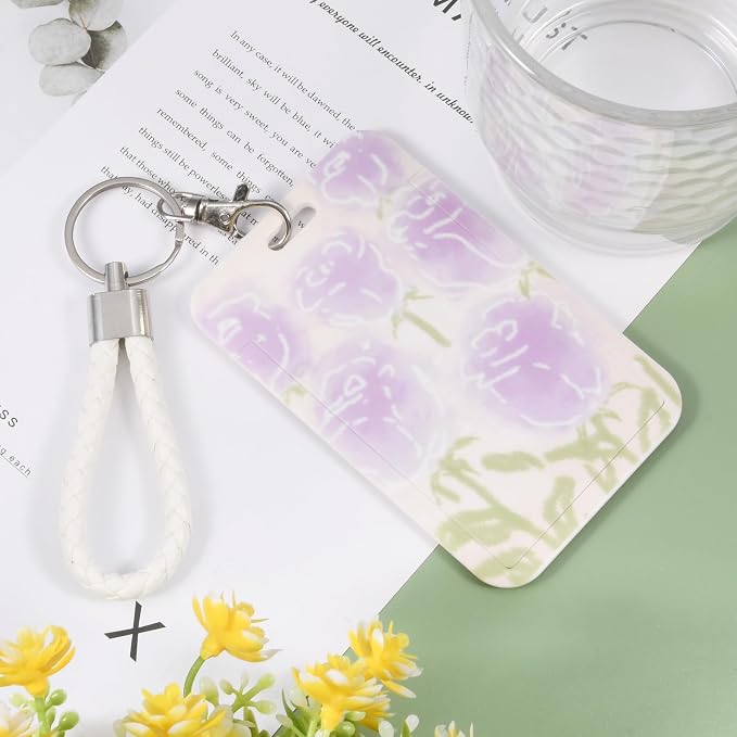 ID Card Badge Holder Key Chain - Image 7