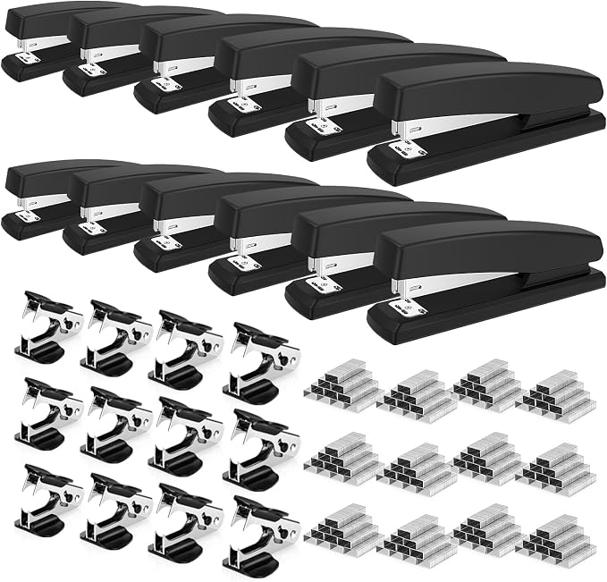 Deli Stapler, 12 Pack Staplers by delioffice