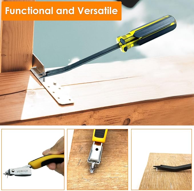 Staple Remover Tool, Heavy Duty Upholstery Tool Staple Puller - Image 5