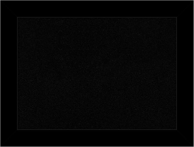 Amanti Art Black Cork Board for Wall, 25x33 Vision Board with Black Wood Frame, Medium Corkboard Office Decor for Home Organization, Casual Corkboard Pinboard to Display Items for Home Organization-DeskLoop Office